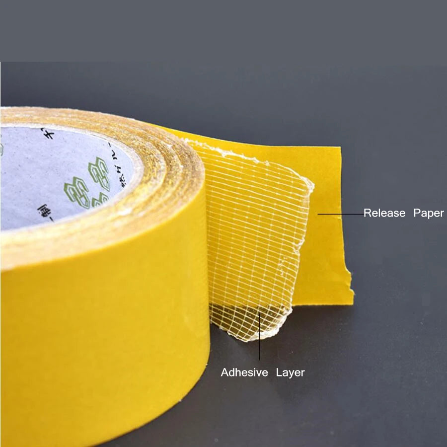 Super Sticky, High-Viscosity Double-Sided Adhesive Tape - Perfect for Carpet, Leather, Wall & Floor Fixing!