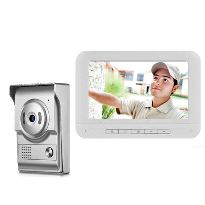 SmartYIBA Video Ring Doorbell Camera Visual Intercom Night Vision Two-Way Intercom Video Door Phone Video Door Entry Phone Call