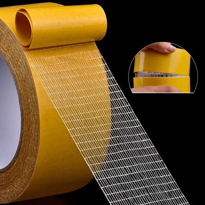 Super Sticky, High-Viscosity Double-Sided Adhesive Tape - Perfect for Carpet, Leather, Wall & Floor Fixing!