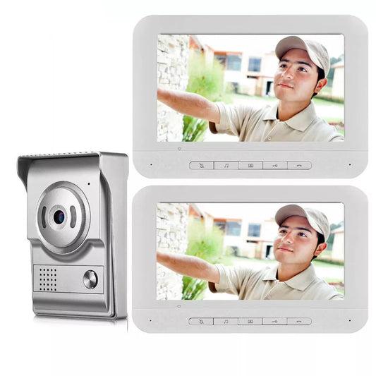 SmartYIBA Video Ring Doorbell Camera Visual Intercom Night Vision Two-Way Intercom Video Door Phone Video Door Entry Phone Call