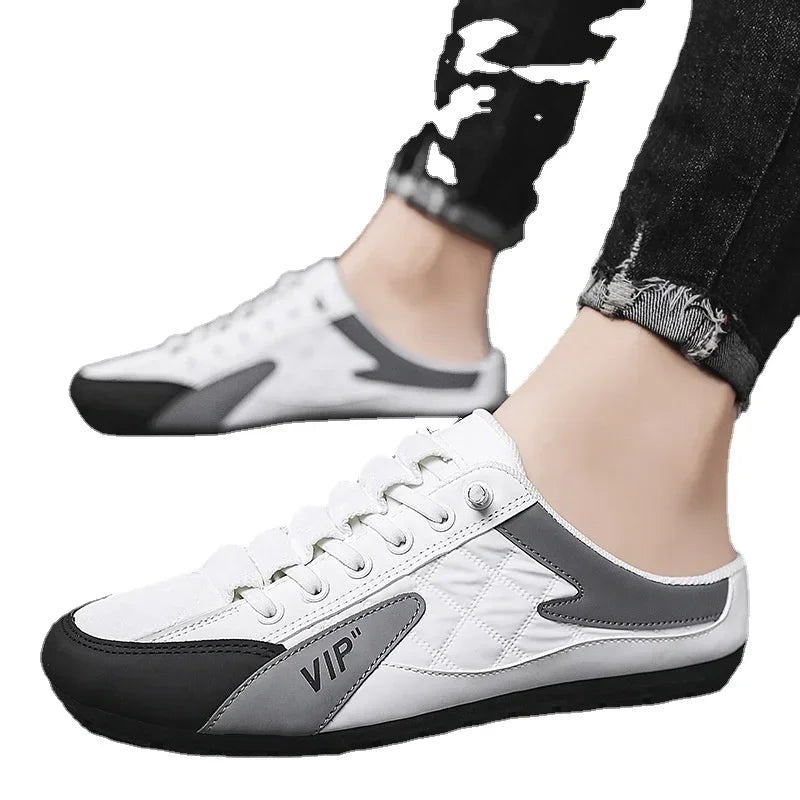 Men's Casual Shoes Non-slip Man  New Fashion Casual Half Slippers Lightweight Men's Outdoor Walking Shoes