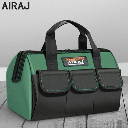 AIRAJ 13/16/18 inch Tool Bag Strong Multi-Function1680D Oxford Cloth Waterproof Electrician Bag, Multi-Pocket Anti-Fall