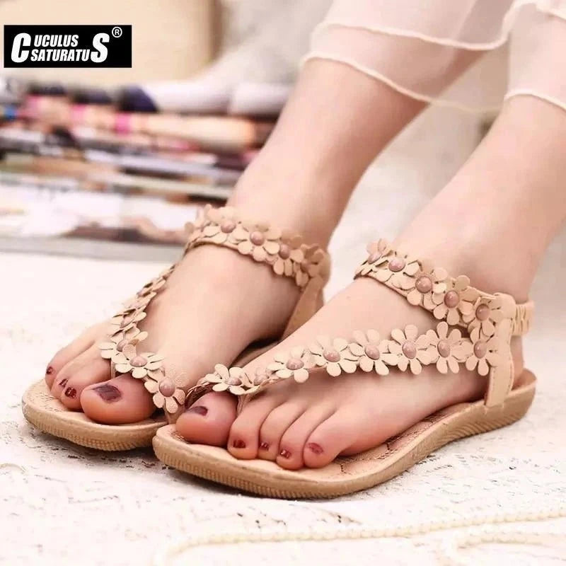 Women Sandals Summer Style Bling Bowtie Fashion Peep Toe Jelly Shoes Sandal Flat Shoes Woman 3 Colors