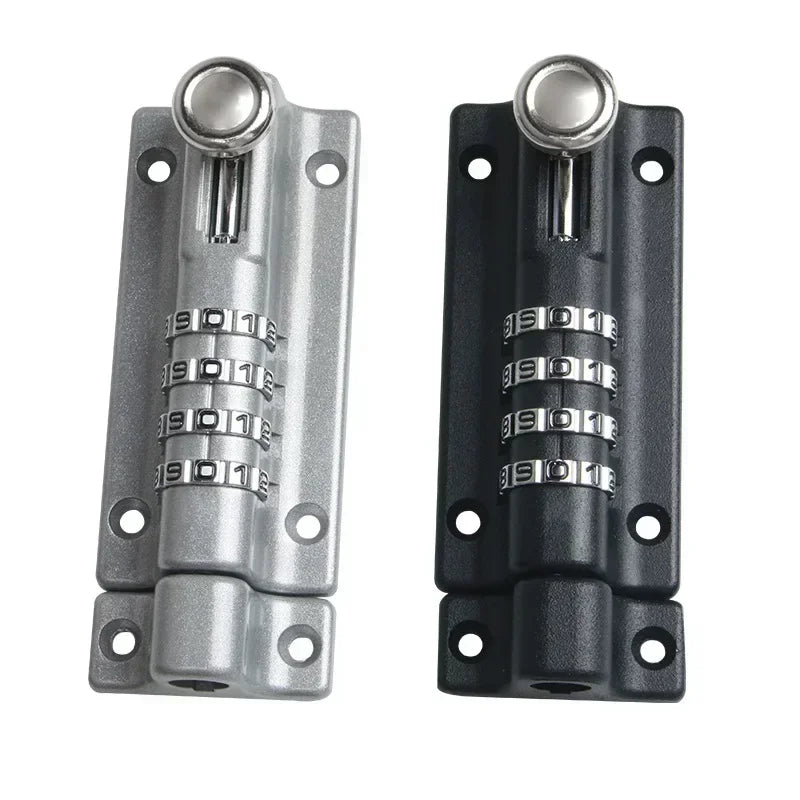 Wooden door code lock Zinc-alloy bolt safety latch combination digital padlock  hardware