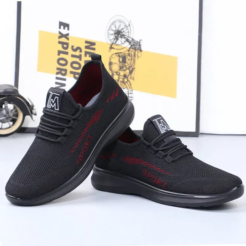 New Men's Shoes Sports Flats Casual Shoes 2023 New Fashion Breathable Walking Shoes Lightweight and Comfortable Men's Shoe