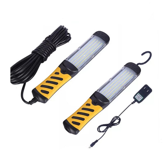 120 Beads Hot High Quality Hand-held Inspection Lamp Wired Practical Portable Work Light With Powerful Magnet Rotating Hook