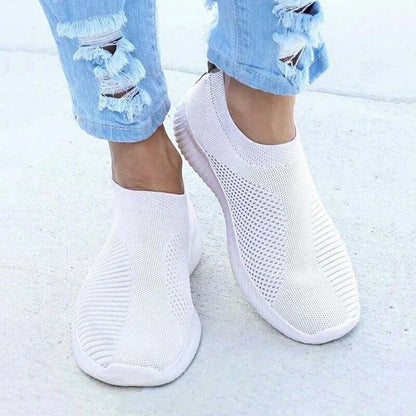 Shoes Fashion Sneakers Women Walking Women Casual Shoes Flat Platform Sneakers Sock Chunky Sneakers Slip On Shoes Woman Mujer