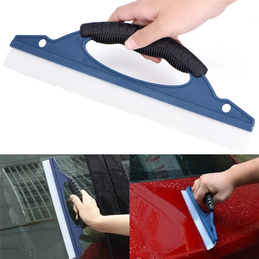 Anti-kras Zachte Siliconen Handige Zuigmond Auto wrap gereedschap Water Ruitenwisser Drogen Blade Schoon Schrapen Film Schraper Accessoires