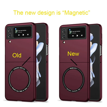 Magnetic Wireless Charging Case for Galaxy Z Flip 3 4 5