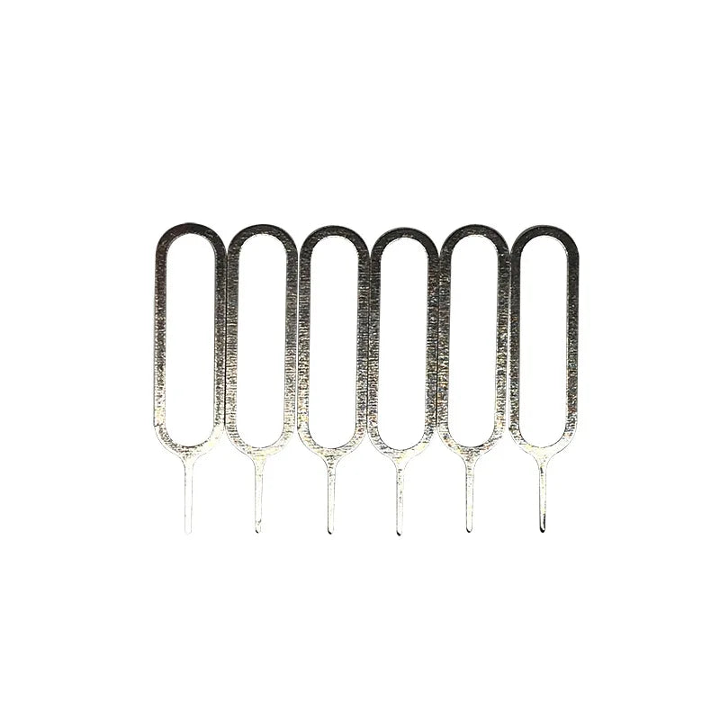 5pcs Mobile Phone Sim Card Remover Pin Needle Replacement Parts Tool Kit for iPhone Samsung Blackberry Xiaomi Oppo Huawei Repair