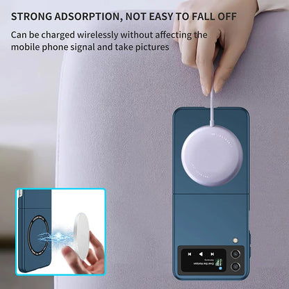 Magnetic Wireless Charging Case for Galaxy Z Flip 3 4 5