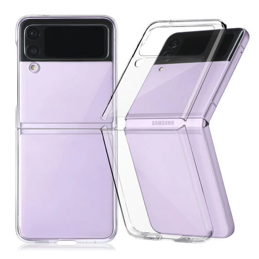 Schokbestendig Clear Ultra Dunne PC Case voor Samsung Galaxy Z Flip 4 5 5G Flip4 Flip5 Flip2 Flip3 Flip 3 2 Antiklopmiddelen Telefoon Tas