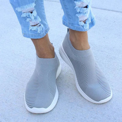 Shoes Fashion Sneakers Women Walking Women Casual Shoes Flat Platform Sneakers Sock Chunky Sneakers Slip On Shoes Woman Mujer