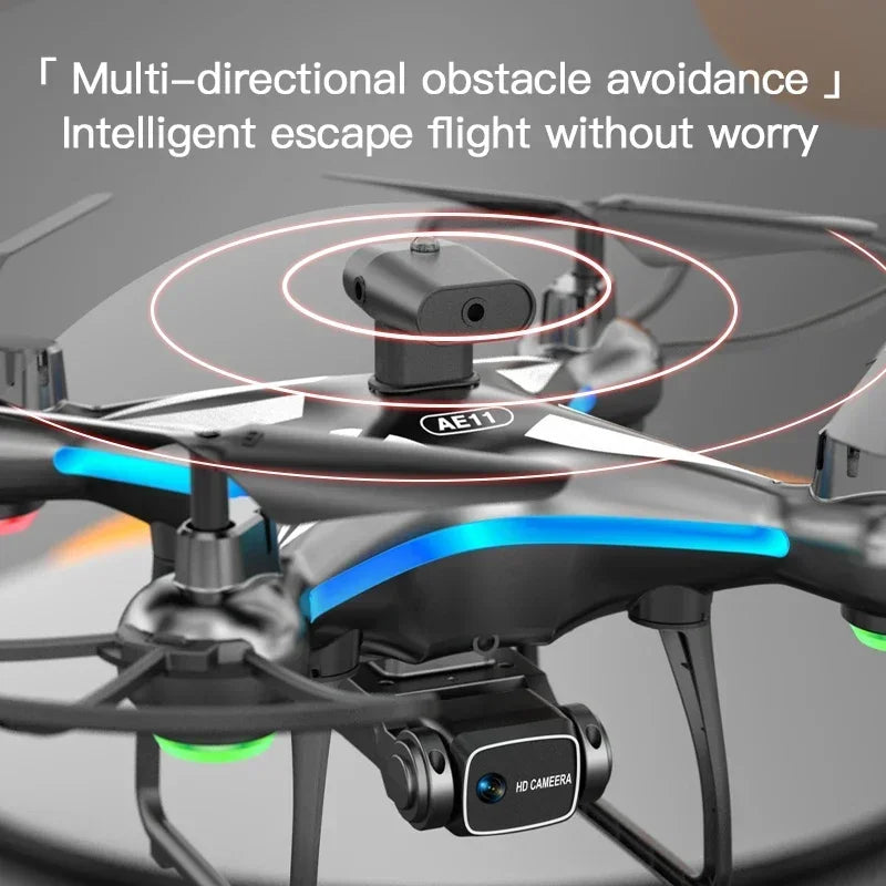 NEW AE11 Drone 2.4G Professional 8K Dual Camera ESC Obstacle Avoidance One Key Return Optical Flow Positioning Wifi FPV RC 3000M