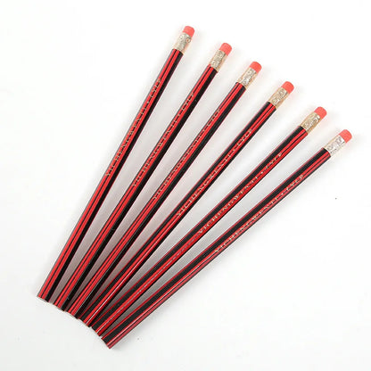 5-100Pcs / Lot Sketch Pencil Wooden Lead Pencils HB Pencil With Eraser Children Drawing Pencil School Office Writing Stationery