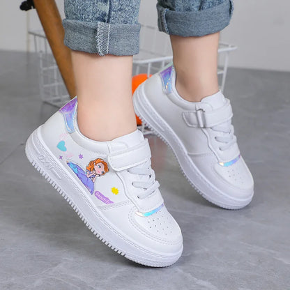 Four Seasons Fashion Children Sneakers Shoes Cartoon Sneakers Tennis Sports Shoe Girls Footwear Toddler Flats Kids Canvas Shoes