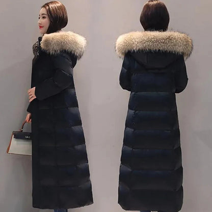 New fashionable standing collar hooded jacket Winter