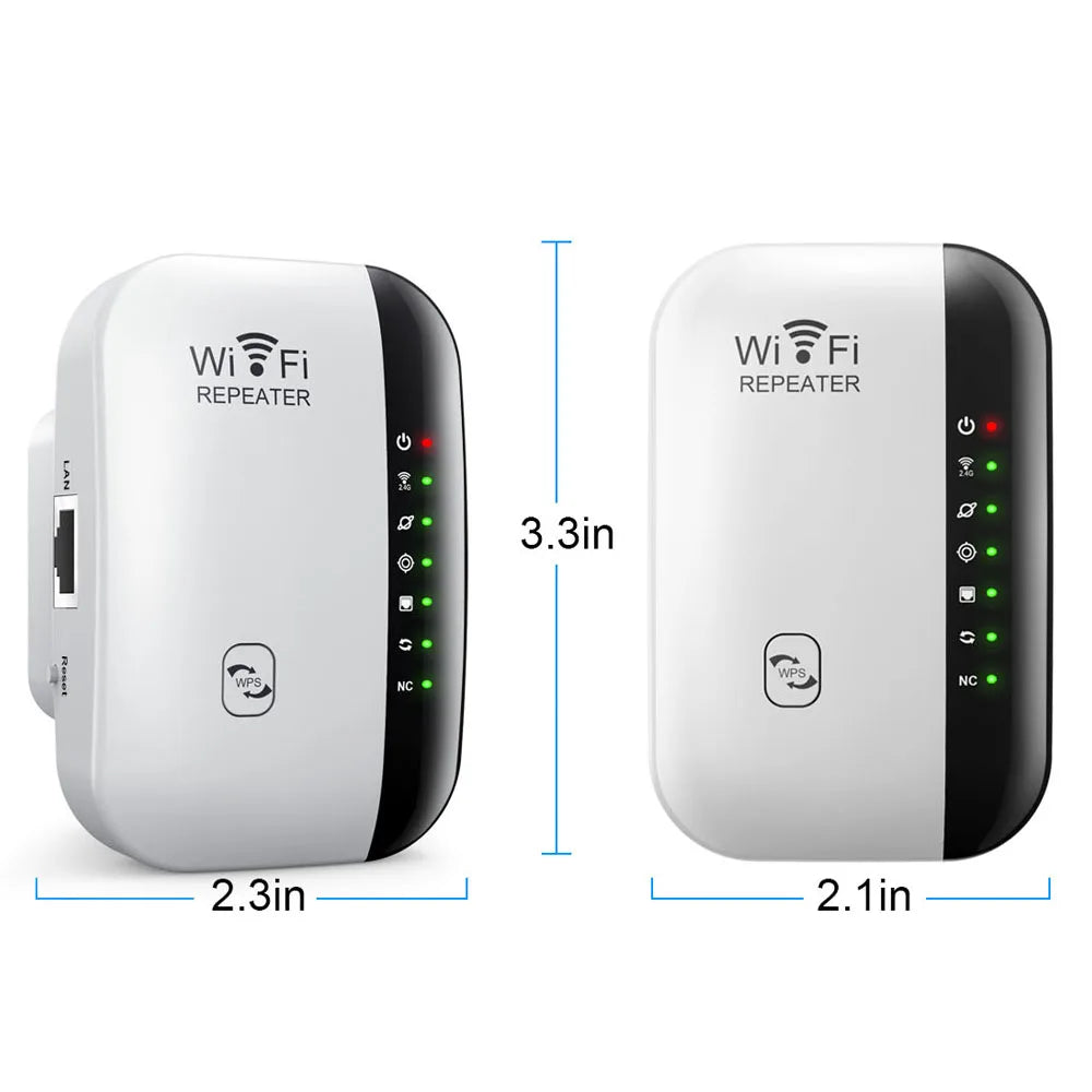 300Mbps Wireless WIFI Repeater 2.4G Router Wifi Range Extender Wi-Fi Signal Amplifier 802.11N Network Card Adapter for PC