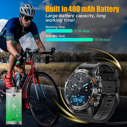 Bluetooth Call Smart Watch Men Sports Fitness Watches IP68 Waterproof Smartwatch for Xiaomi Android IOS K52