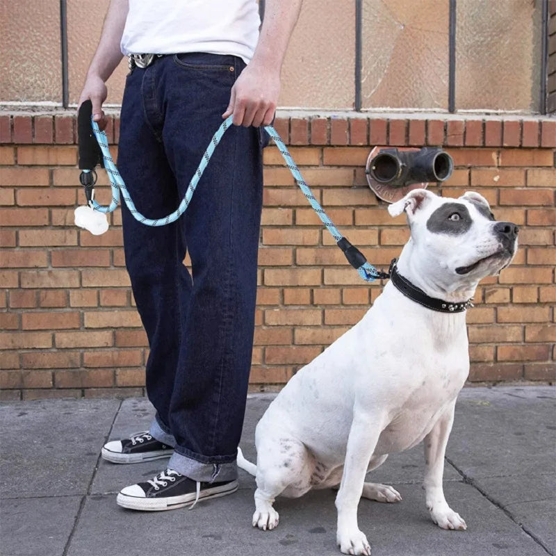 120/150/200/300Cm Sterke Lijnen Voor Honden Zacht Handvat Hondenriem Versterkte Lijn Voor kleine Middelgrote Honden Grote Hond Levert 