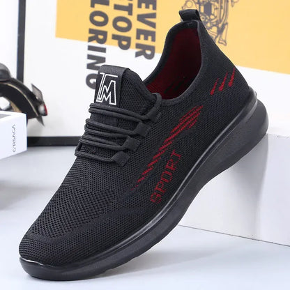 New Men's Shoes Sports Flats Casual Shoes 2023 New Fashion Breathable Walking Shoes Lightweight and Comfortable Men's Shoe