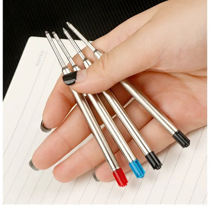 5/10/20pcs L:3.9 In Ballpoint Pen Refills for Parker Pens Medium Point blue red Black Ink Rods for Writing Office Stationery