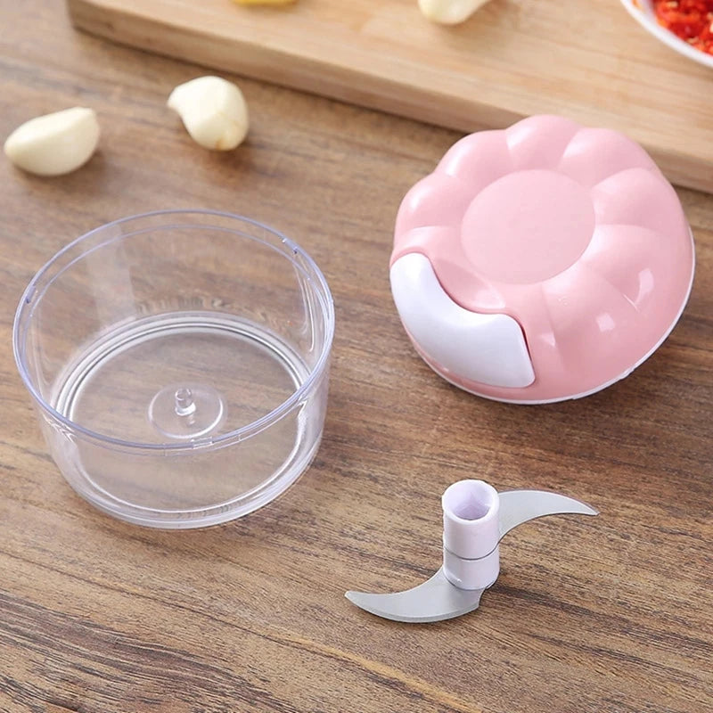 Household Manual Garlic Puller Garlic Manual Crusher Garlic Press Meat Grinder Kitchen Fruit Vegetable Tool Dumpling Gadget