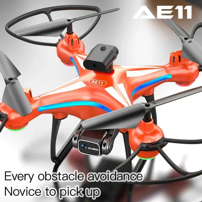 NEW AE11 Drone 2.4G Professional 8K Dual Camera ESC Obstacle Avoidance One Key Return Optical Flow Positioning Wifi FPV RC 3000M