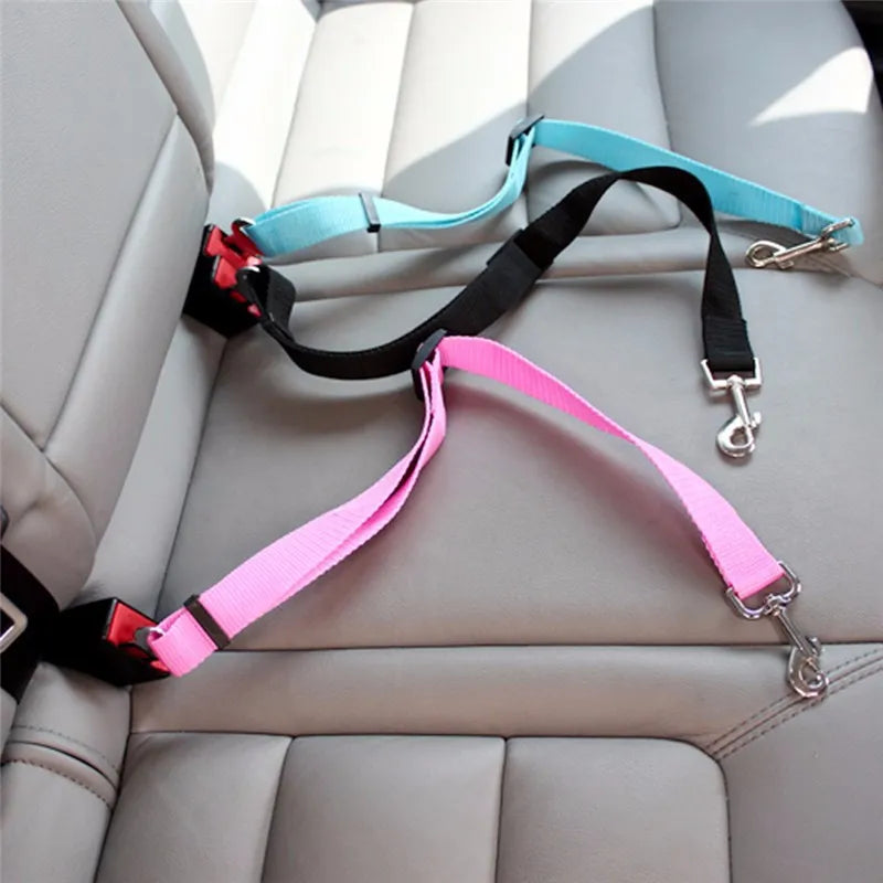 Hond Autogordel Veiligheidsbeschermer Reizen Huisdieren Accessoires Hondenriem Halsband Breakaway Stevig autoharnas