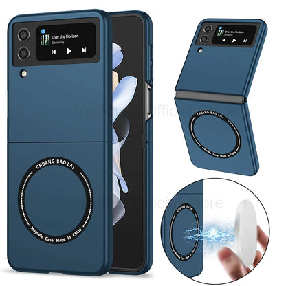 Magnetic Wireless Charging Case for Galaxy Z Flip 3 4 5