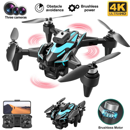 NEW K12 MAX Mini Drone 4k Profesional HD Camera Obstacle Avoidance Aerial Photography Brushless Motor Foldable Quadcopter Toys