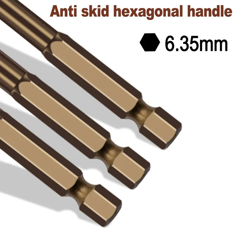 Cross Hexagon Tile Glass Cement Metal Ceramic Wood Plastic Hole Saw Triangle Alloy Drill Bit Size 3mm 4mm 5mm 6mm 8mm 10mm 12mm