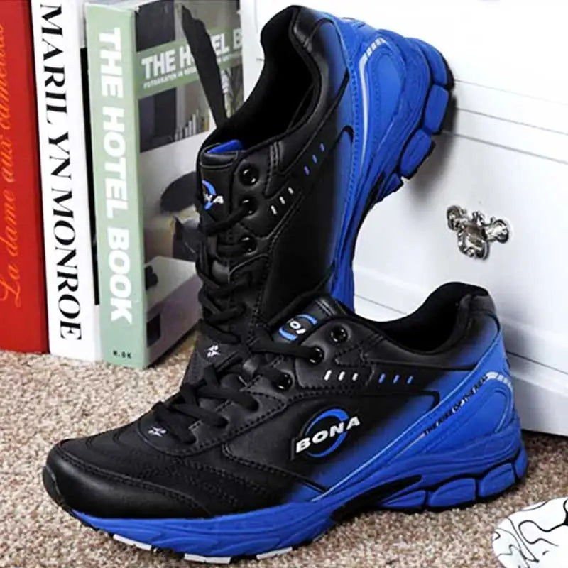 BONA New Style Men Running Shoes Typical Sport Shoes Outdoor Walking Shoes Men Sneakers Comfortable Women Sport Running Shoes