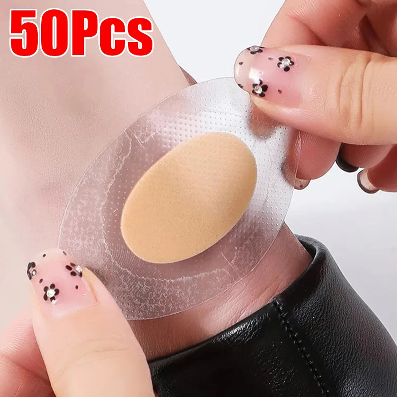 Gel Heel Protectors Shoes Sticker Soft Hydrocolloid Foot Patches Adhesive Blister Pads Heel Liner Pain Relief Plaster Feet Care