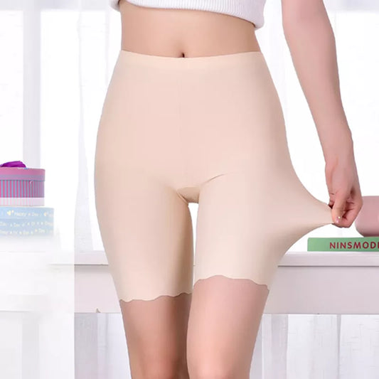 Seamless Safety Short Pants Summer Women Plus Size Boxers For Female Anti Rub Safety Shorts Under Skirt Panties Underwear 3XL