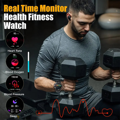 Bluetooth Call Smart Watch Men Sports Fitness Watches IP68 Waterproof Smartwatch for Xiaomi Android IOS K52